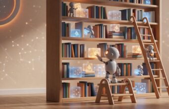 Nvidia compra Hugging Face por US$ 12,9 bi e promete IA aberta Robôs escolhendo modelos de IA em uma estante
