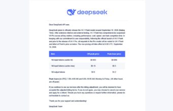 DeepSeek anuncia V4.1 Flash e muda cobrança da API Pro Comunicado da DeepSeek sobre o V4.1 Flash